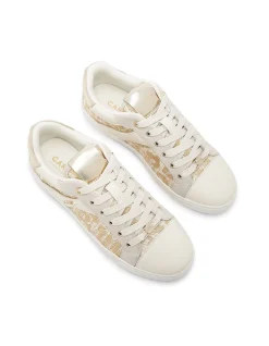 Daze Raffia Leather Heel