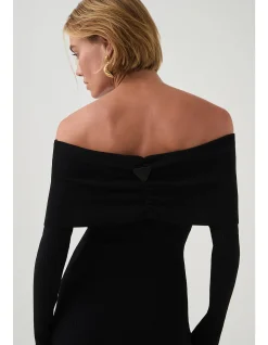 Deia Off Shoulder Long Sleeve Dress
