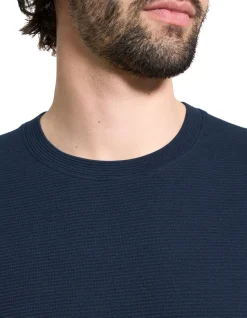 Delroy Tee in Studio Knit Jacquard