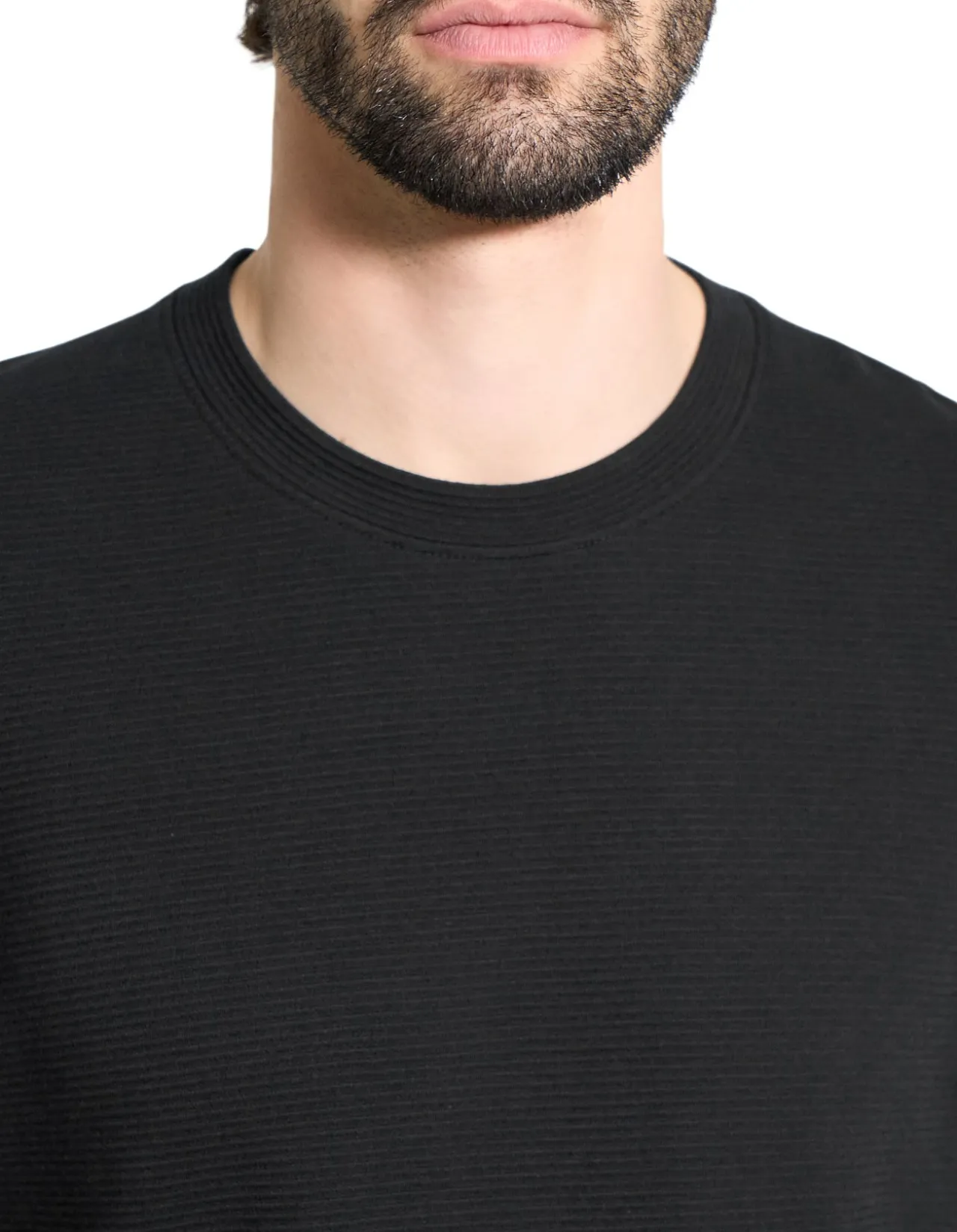 Delroy Tee in Studio Knit Jacquard