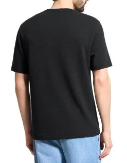 Delroy Tee in Studio Knit Jacquard
