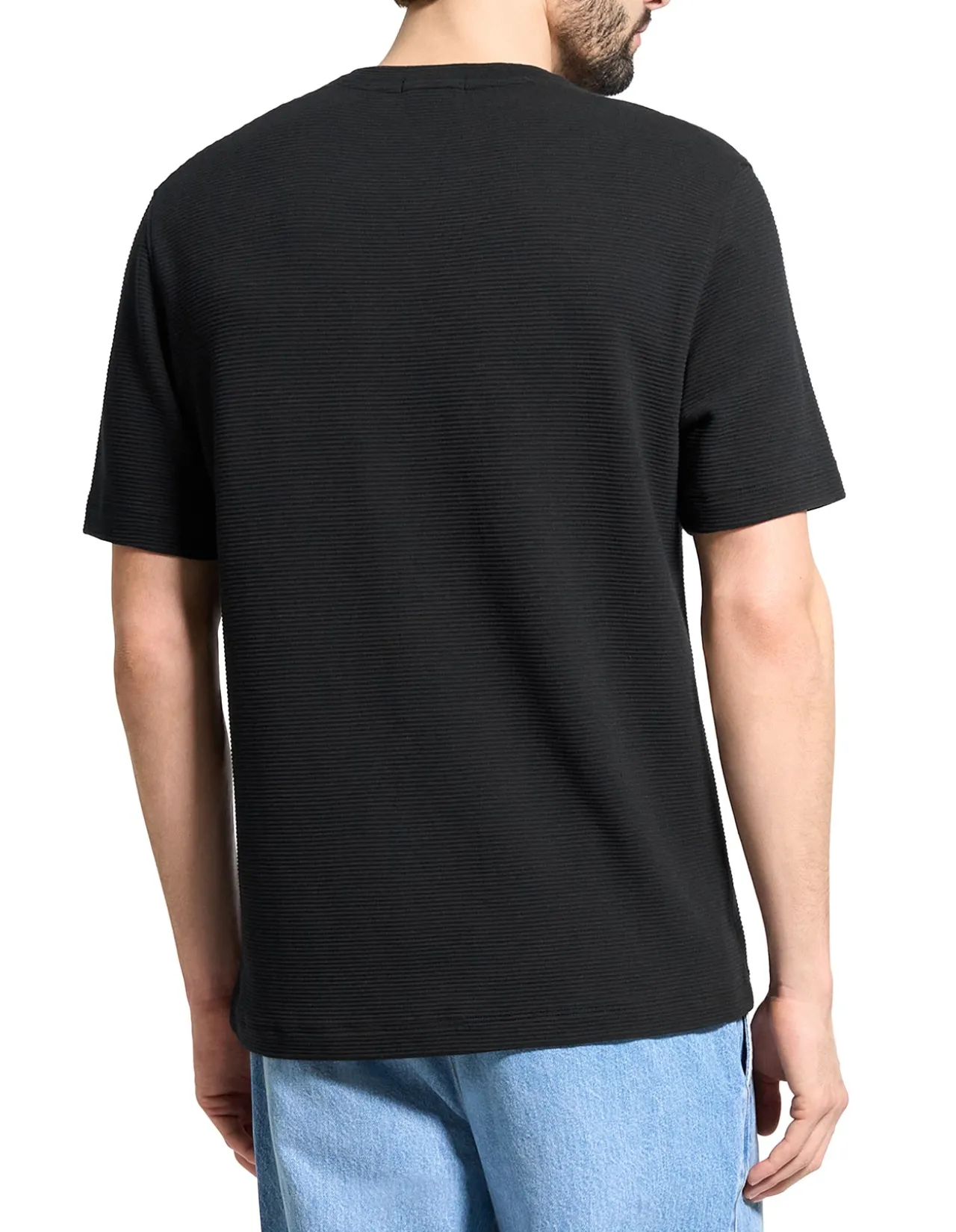 Delroy Tee in Studio Knit Jacquard