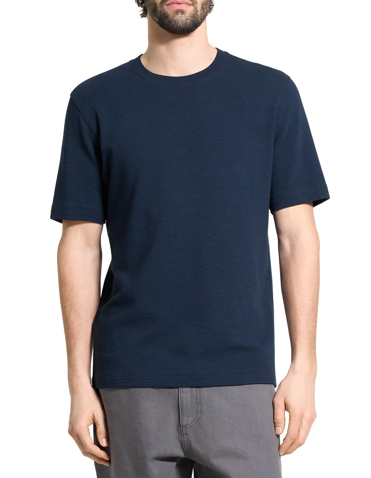 Delroy Tee in Studio Knit Jacquard
