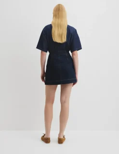 Denim Mini Skirt