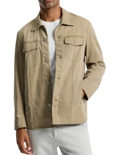 DENIM SHIRT JACKET