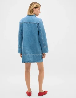DENIM MINI DRESS