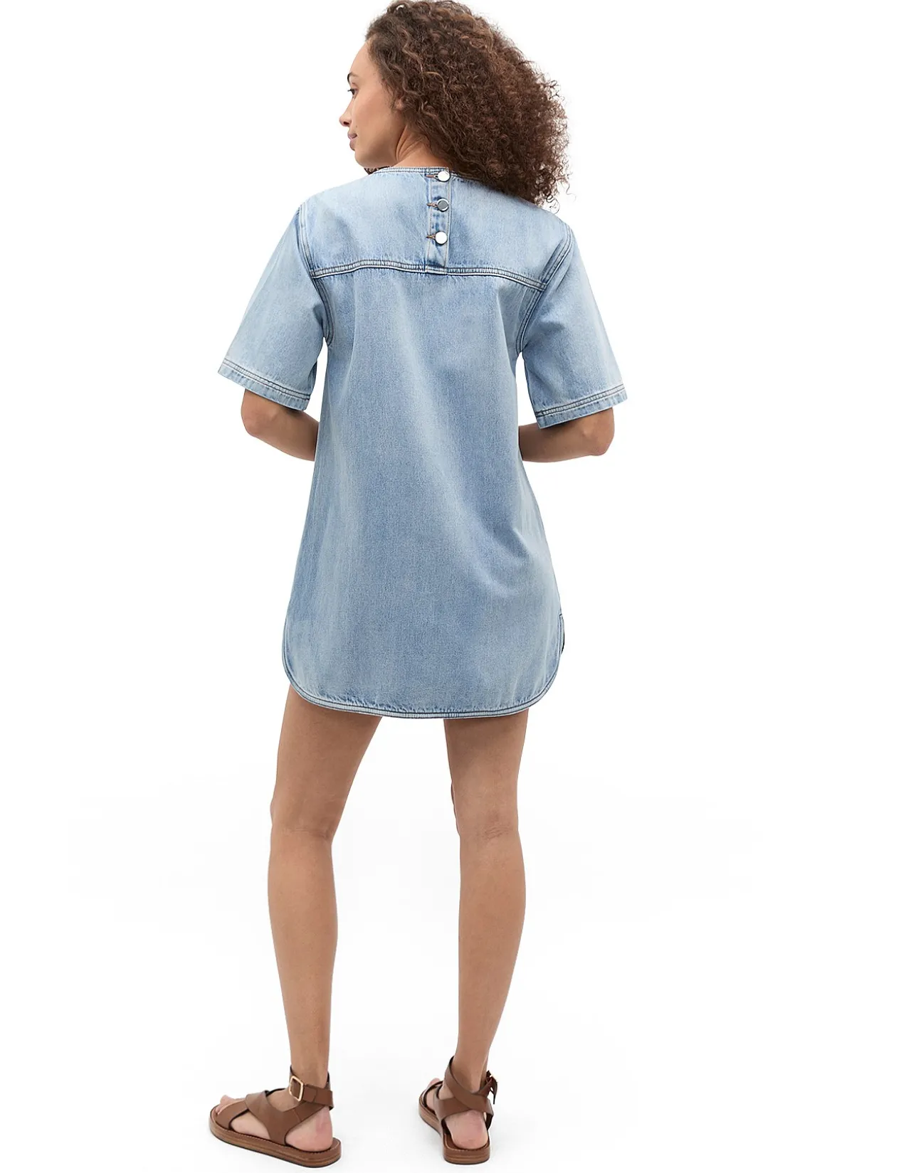DENIM TUNIC DRESS