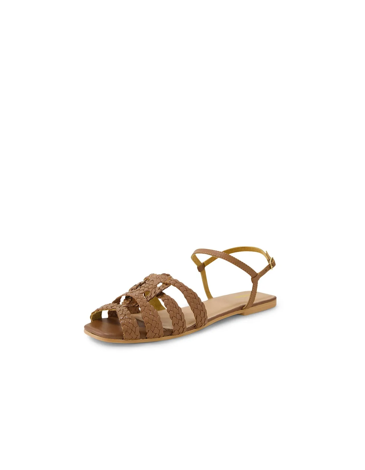 Dessma Woven Leather Strap Sandals