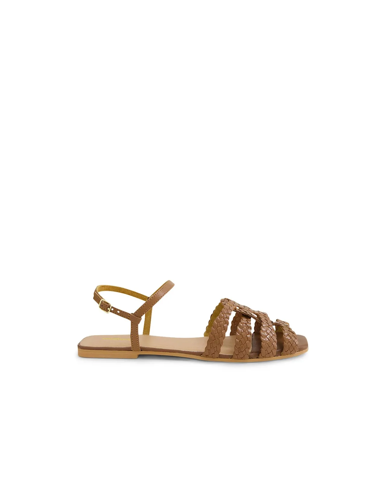 Dessma Woven Leather Strap Sandals