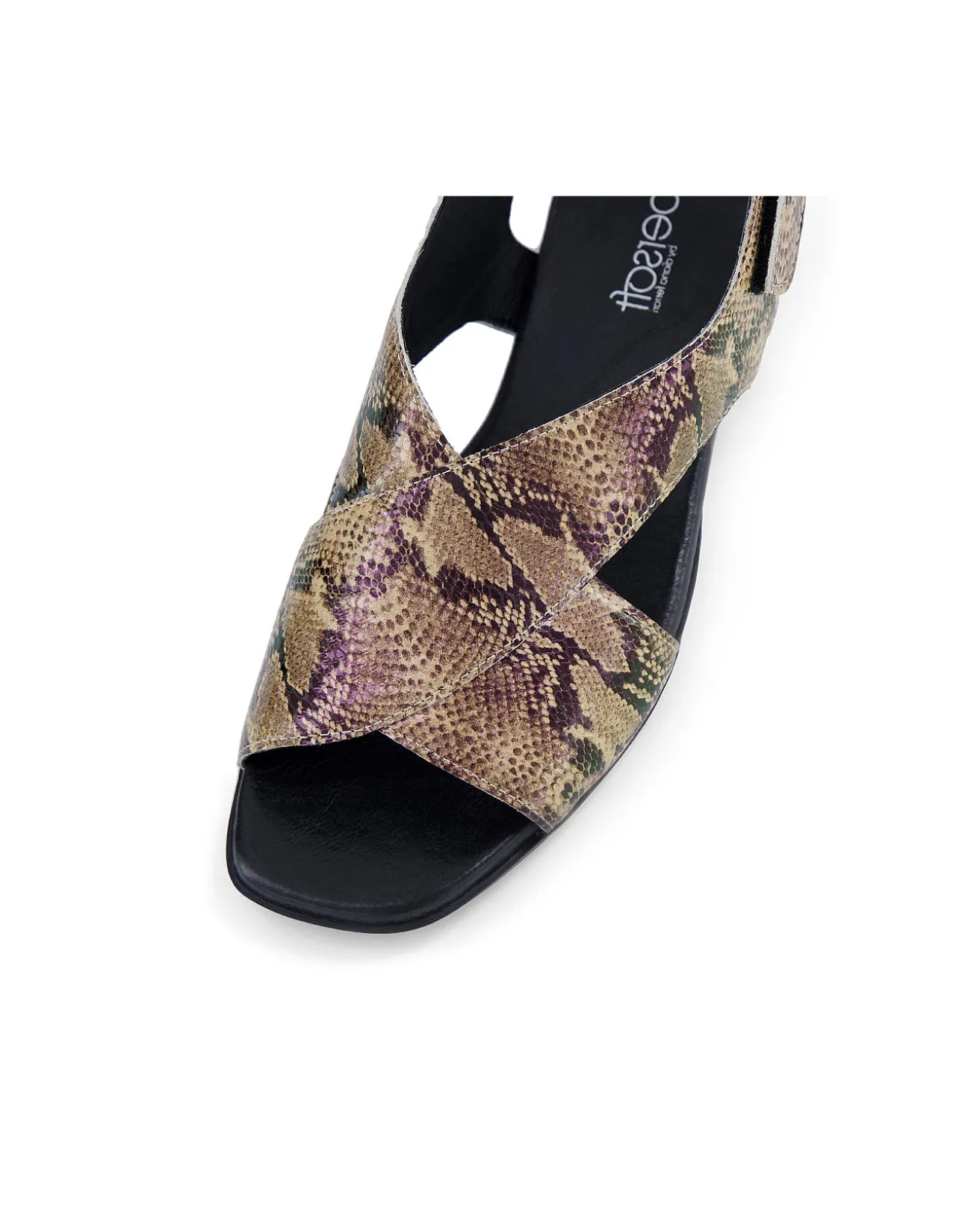 Destini Cushioned Heeled Sandal