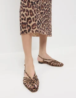 DEVON LATTICE SLINGBACK SANDAL