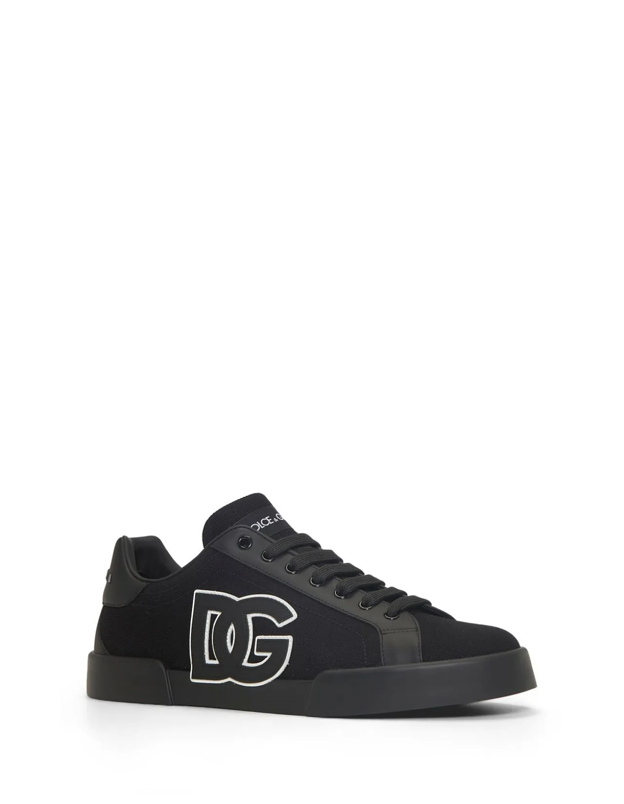 DG Logo Low Top Sneaker Black