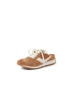 Dibs Suede Lace Up Mule Sneakers