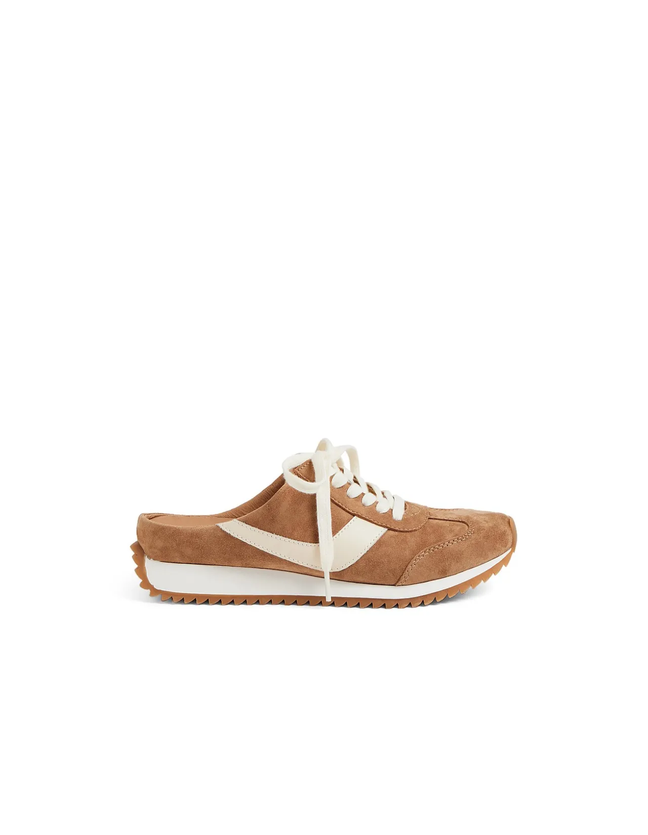 Dibs Suede Lace Up Mule Sneakers