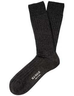 DIEGO PLAIN CHARCOAL SOCK