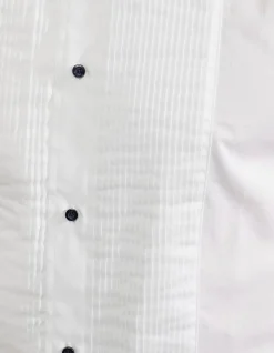 DINNER SHIRT WITH FRONT PLEATS