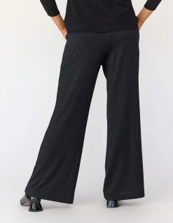 DISCO GLITTER PANTS IN BLACK