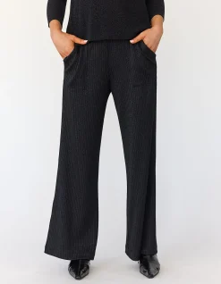 DISCO GLITTER PANTS IN BLACK