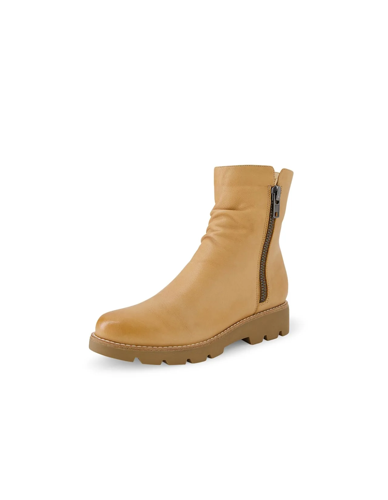 DIXEYA DJ DK TAN LT CHOC SOLE LEATHER