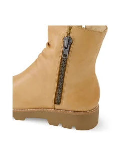 DIXEYA DJ DK TAN LT CHOC SOLE LEATHER