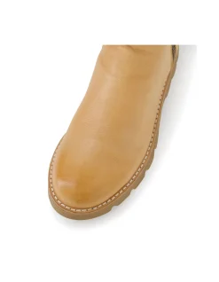 DIXEYA DJ DK TAN LT CHOC SOLE LEATHER