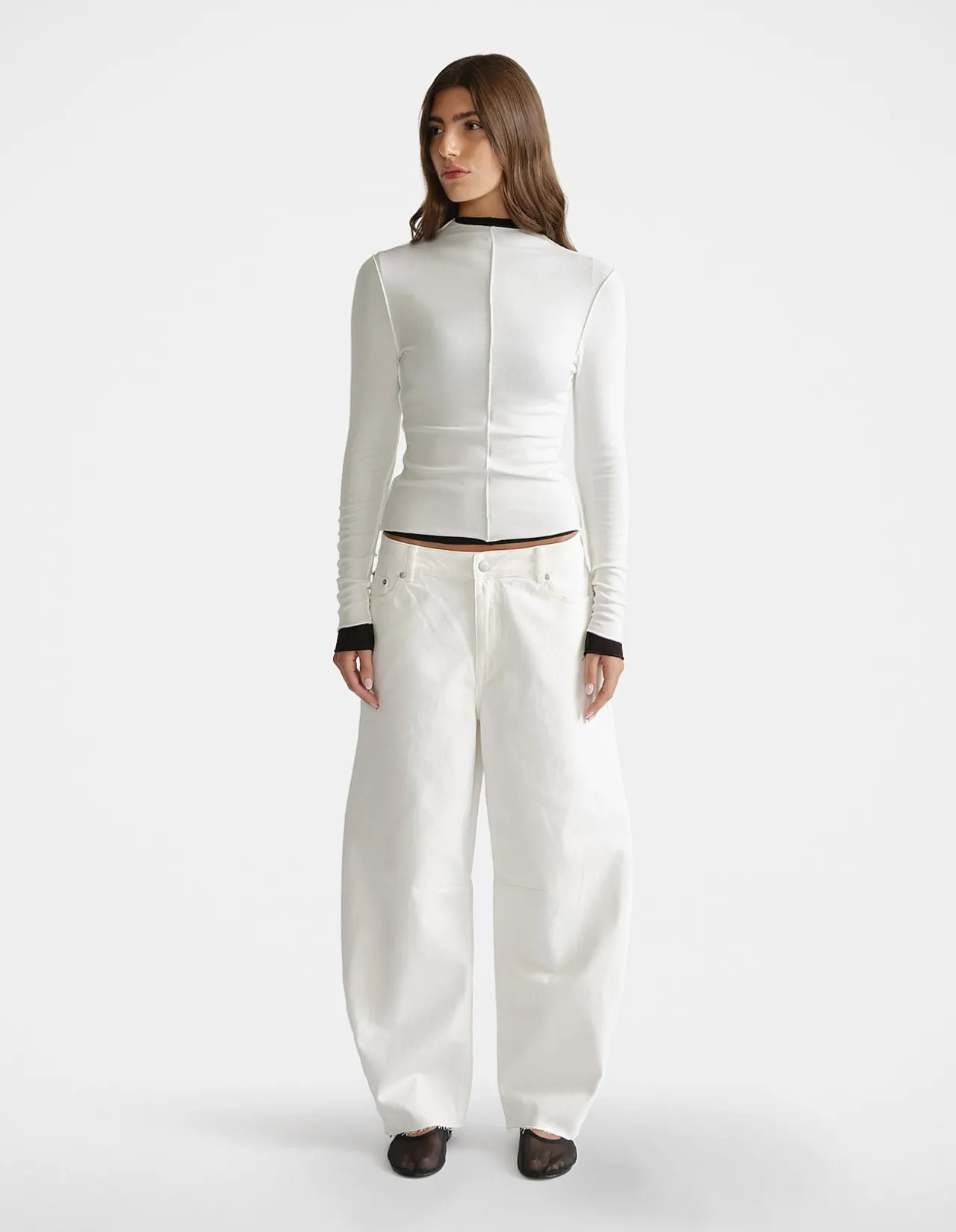 D-Luxe High Rise Horseshoe Jeans