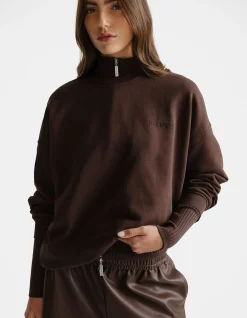 D-LUXE WASHED TERRY SWEAT