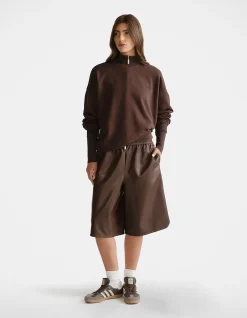D-LUXE WASHED TERRY SWEAT