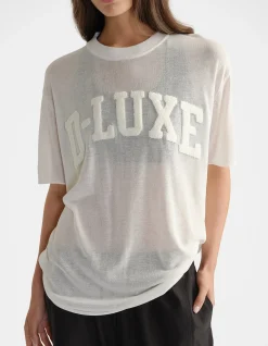 D-LUXE FINE KNIT TEE