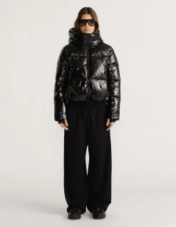 D-LUXE GLOSS PUFFER JACKET