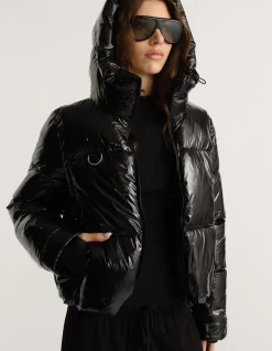 D-LUXE GLOSS PUFFER JACKET