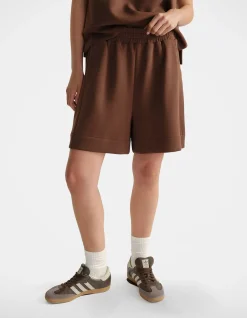 D-Luxe High Waisted Neoprene Lounge Short