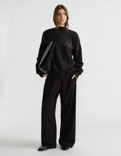 D-LUXE LOGO CREW SWEAT