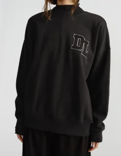D-LUXE LOGO CREW SWEAT