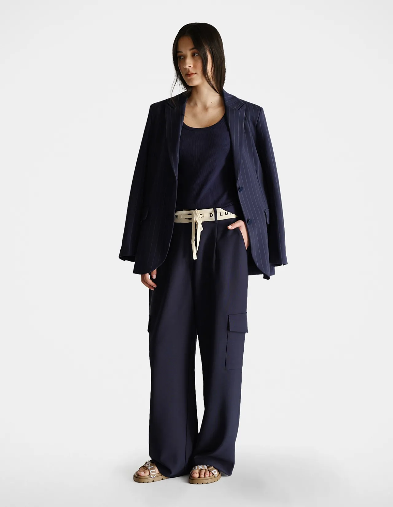 D-LUXE LOGO WAISTBAND PANT