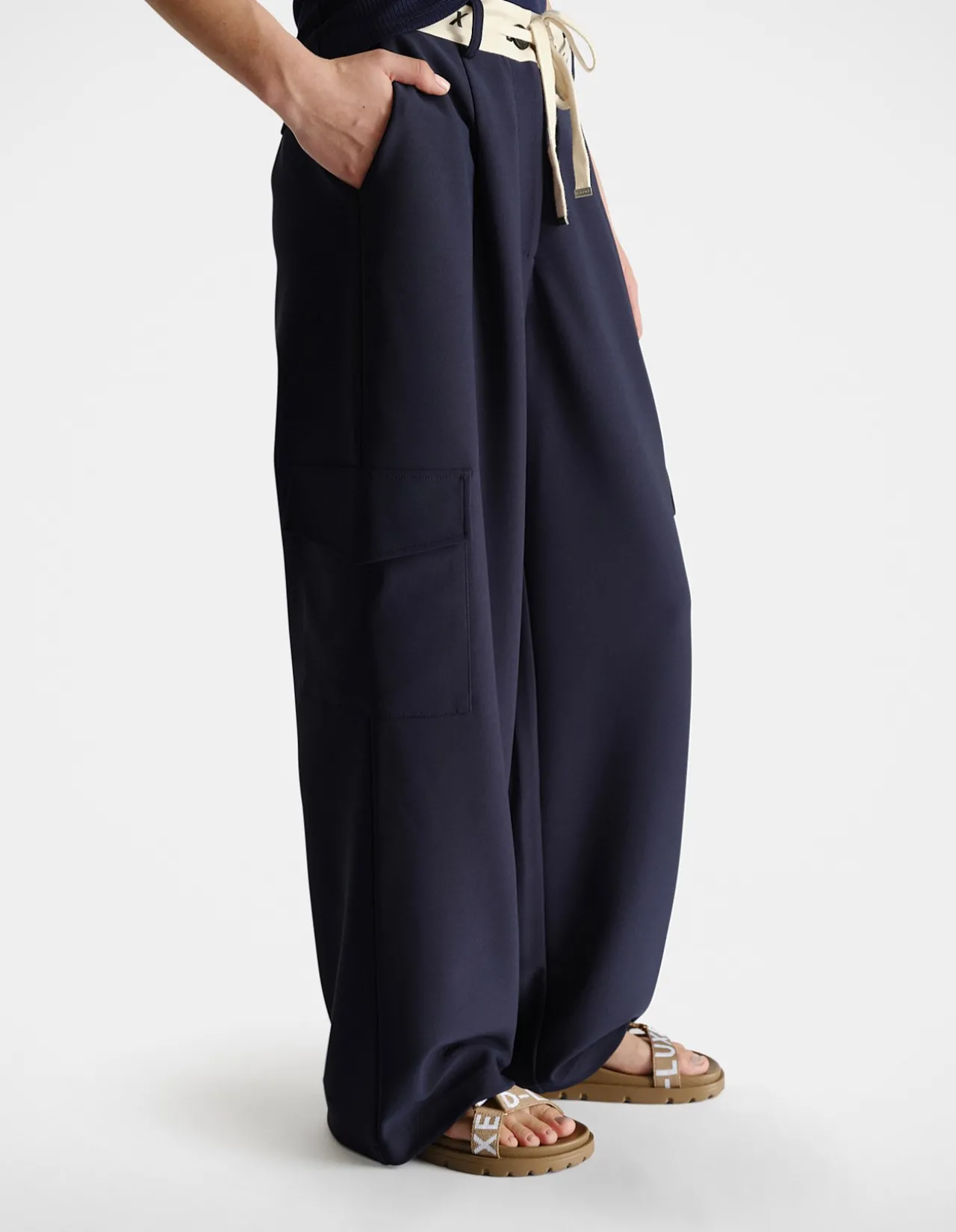 D-LUXE LOGO WAISTBAND PANT