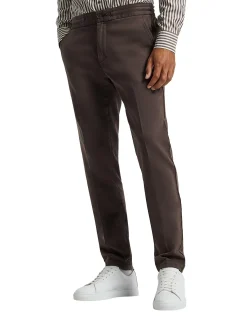 Dobby Denim Drawstring Pants
