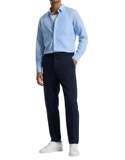 Dobby Denim Drawstring Pants