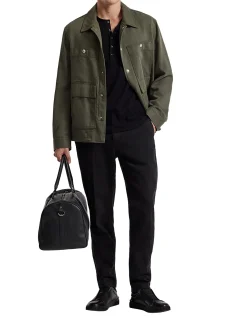 Dobby Denim Drawstring Pants