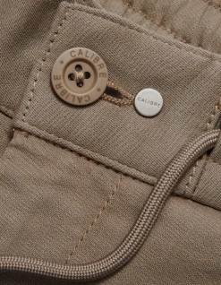 Dobby Denim Drawstring Pants