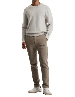 Dobby Denim Drawstring Pants