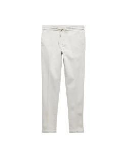 Dobby Denim Drawstring Pants