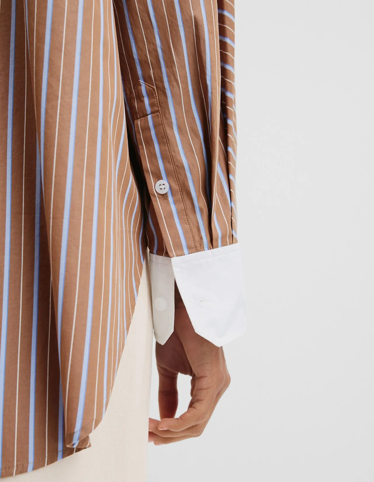 Dolman Striped Shirt
