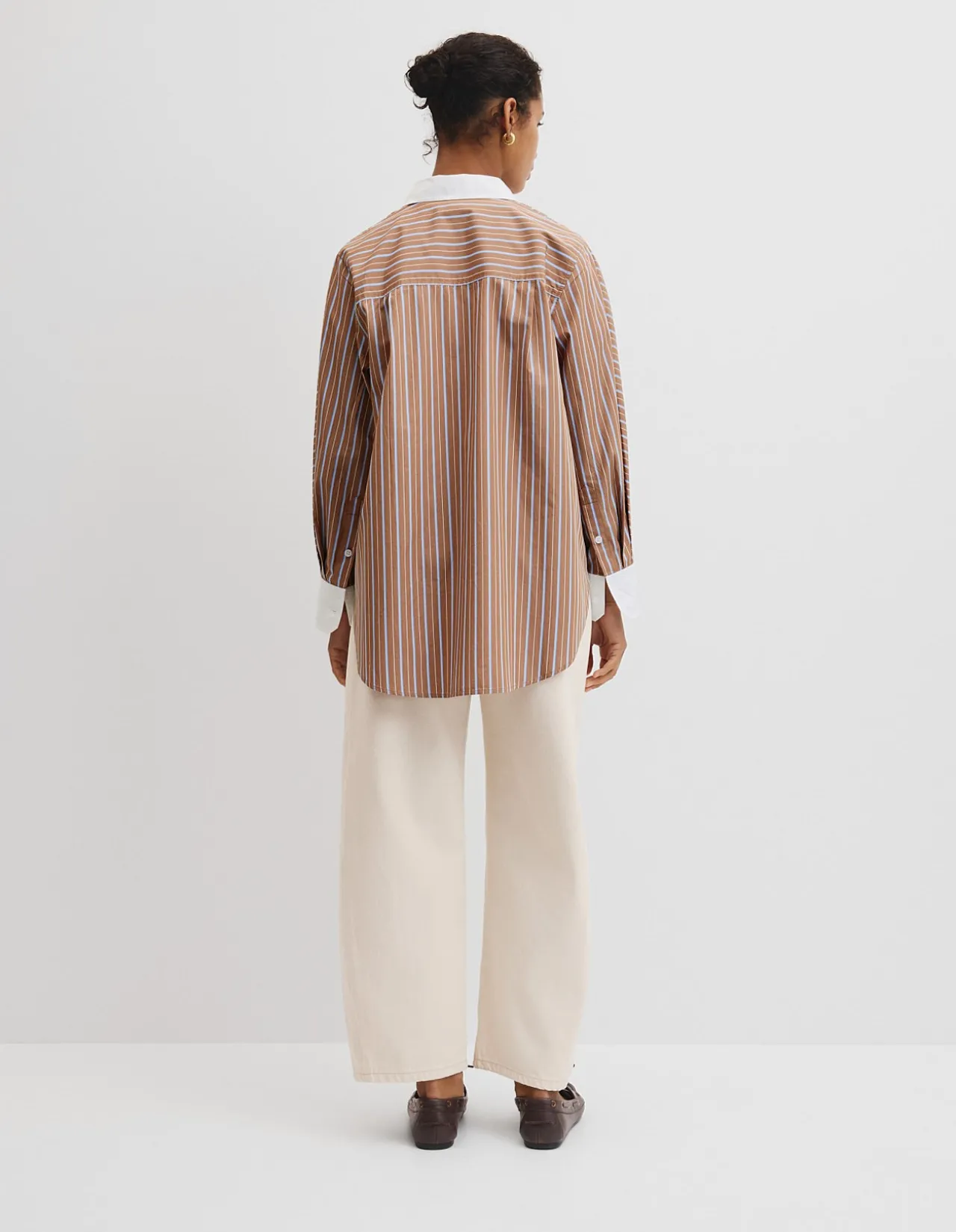 Dolman Striped Shirt