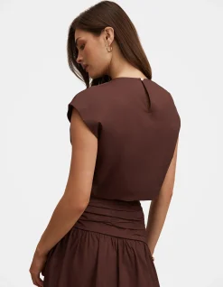 DOTTIE DRAPED HARDWARE TOP