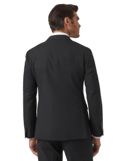 DOUBLE BREASTED PEAK LAPEL SUIT JACKET