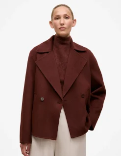 Double Faced Wool Peacoat
