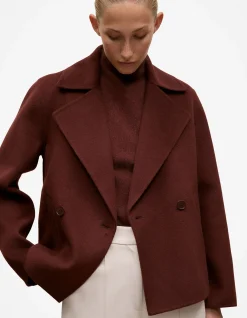 Double Faced Wool Peacoat