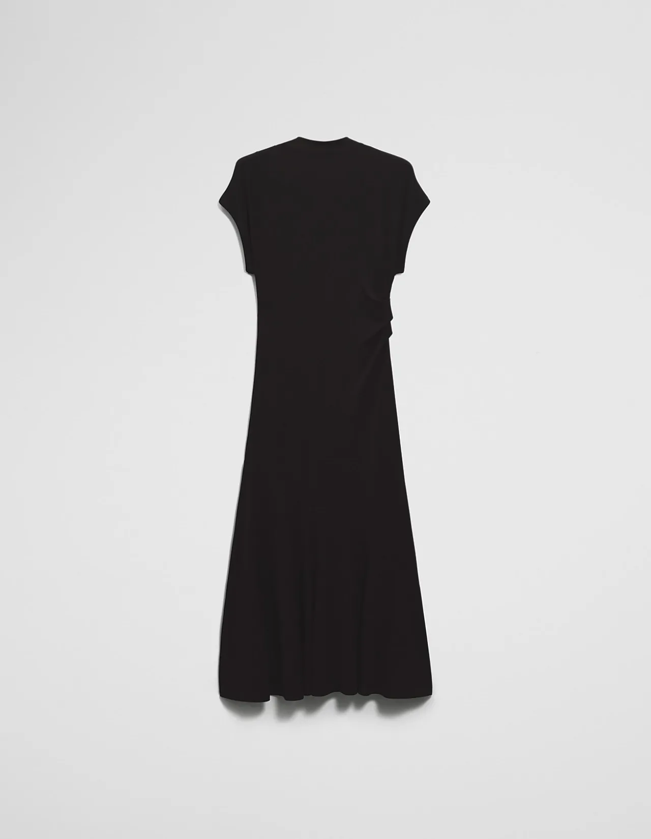 Drape Neck Dress