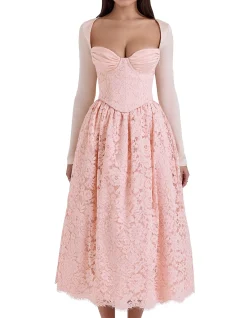 DUCHESS MIDI DRESS